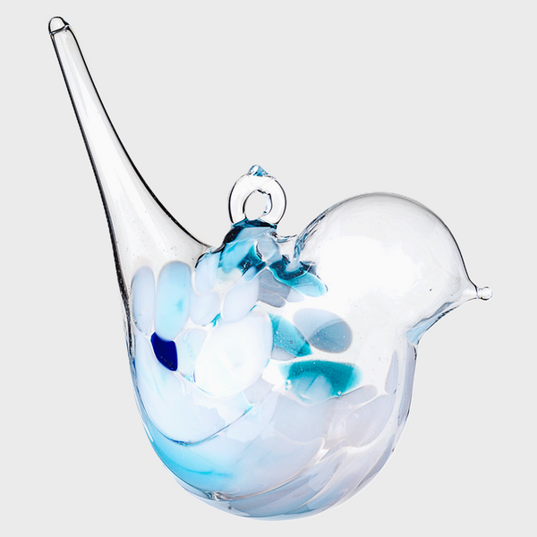 Glasvogel mini, Dekoration für Ast und Strauch