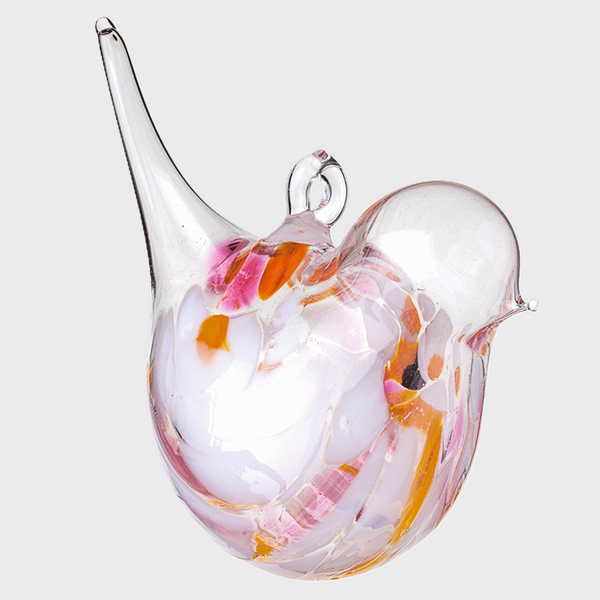 Glasvogel mini, Dekoration für Ast und Strauch
